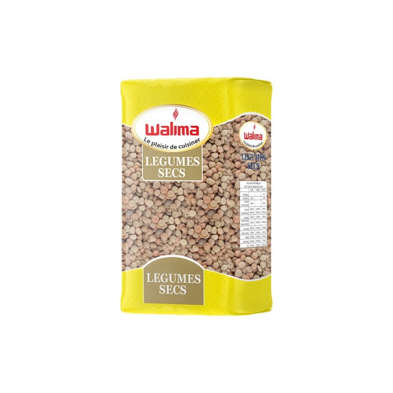 LENTILLES BLONDES, 5kg - La ronde du bio