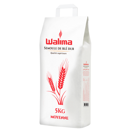 Semoule de Blé Walima Moyenne 5kg