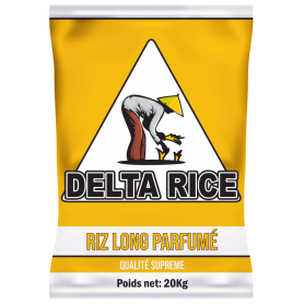 Riz Cambodge Parfumé DELTA RICE 20 Kg Sac