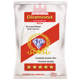 Riz Cambodge Parfumé DIAMOND 20Kg Sac