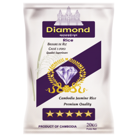 Riz Cambodge Cassé 1 fois DIAMOND 20Kg Sac