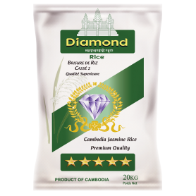Riz Cambodge Cassé 2 fois DIAMOND 20Kg Sac