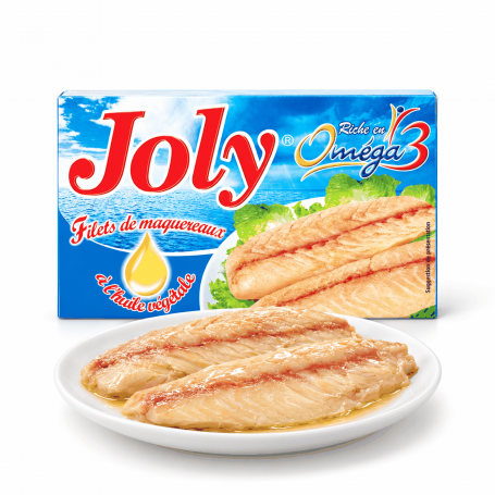Maquereaux JOLY à l'huile Végétale 125 g