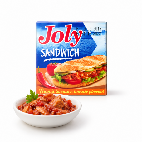 Thon JOLY Sandwich Tomate Pimenté 80g