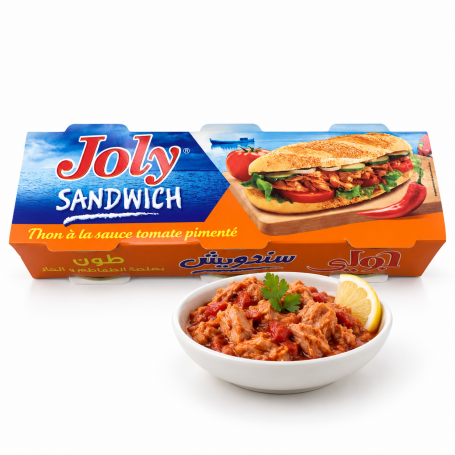 Thon JOLY Sandwich Tomate Pimentée 80g x 3