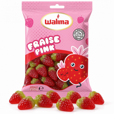 Bonbon Fraise Pink Walima 200g