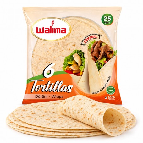 Tortillas 25cmx6 WALIMA