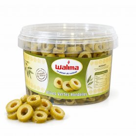 Olives Vertes Rondelles 600g
