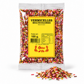 Vermicelles Multicolores 100g
