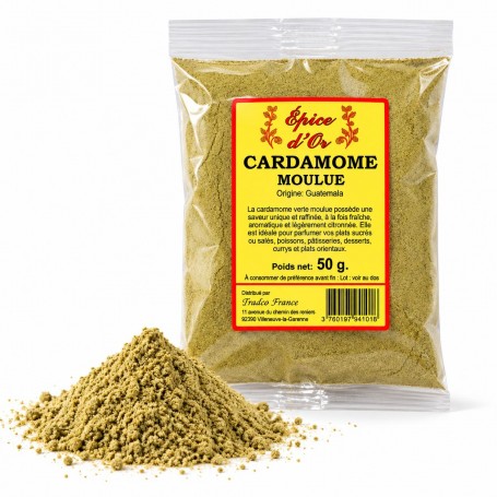 Cardamome Verte moulu 50g