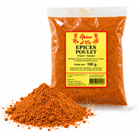 Epices Poulet Rouge 100g