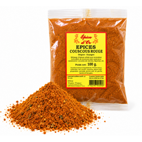Epices Couscous Rouge 100g