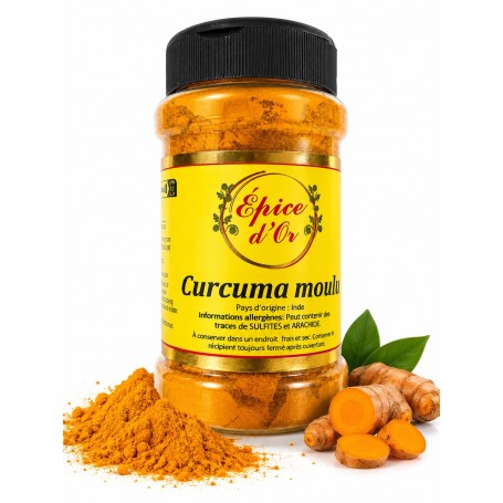 Curcuma poudre bocal