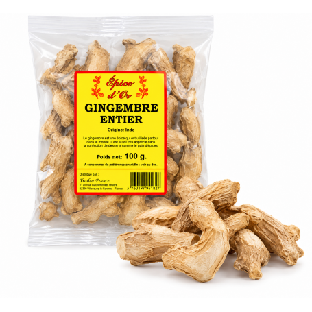 Gingembre entier 100g