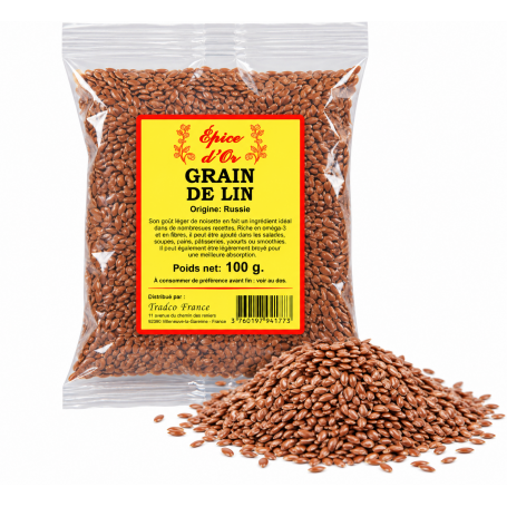 Grain de lin entier 100g