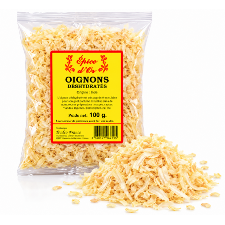 Oignon Déshydraté 100g