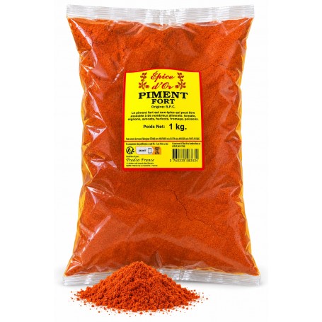 Piment fort poudre 1KG