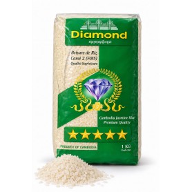 Riz parfumé cassé 2 fois DIAMOND 1kg