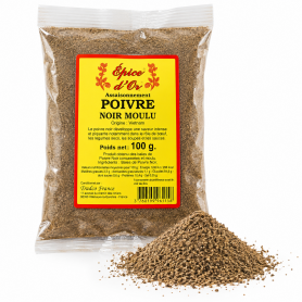 Poivre noir Moulu 100g