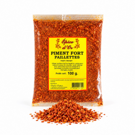 Piment Fort Paillettes 100g