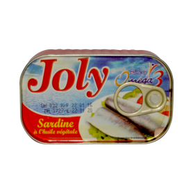 Sardine JOLY huile 125g